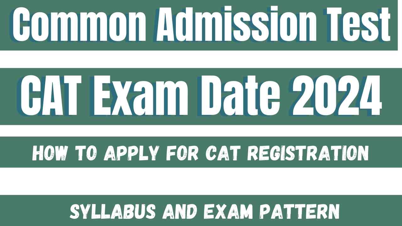 CAT Exam Date 2024